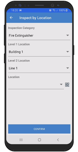 screenshot of Safety Inspection Software